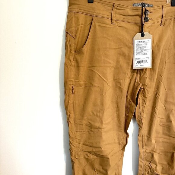 NWT Prana Halle Straight Pant - Short Inseam in Earthbound - Size 14 - Picture 3 of 13